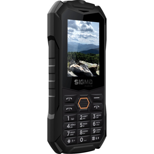 Мобільний телефон Sigma X-treme PV68 Black Orange (4827798738221)