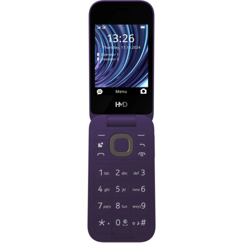 Мобільний телефон HMD 2660 4G Flip DS Violet