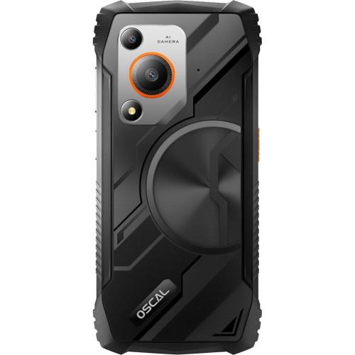 Мобільний телефон Oscal Marine 1 4/128GB Black