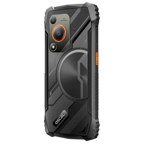 Мобільний телефон Oscal Marine 1 4/128GB Black