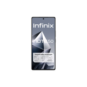 Мобільний телефон Infinix Note 50 8/256Gb Shadow Black (4894947066412)