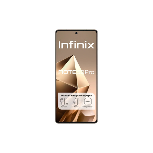 Мобільний телефон Infinix Note 50 Pro 12/256Gb Titanium Grey (4894947068324) Мобільний телефон Infinix Note 50 Pro 12/256Gb Titanium Grey (4894947068324)