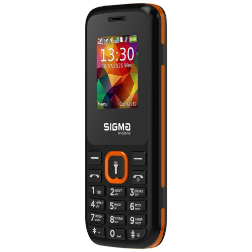 Мобільний телефон Sigma X-style 171 MINI Black-Orange (4827798813737)