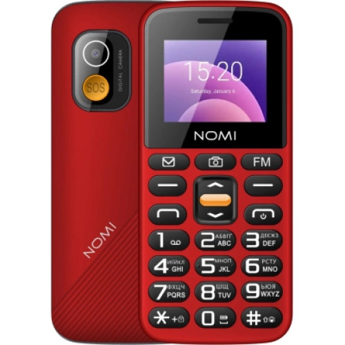 Мобільний телефон Nomi i1820 Red Мобільний телефон Nomi i1820 Red