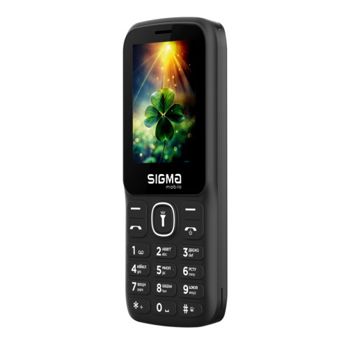 Мобільний телефон Sigma X-style 242 LUCKY Black (4827798792919)