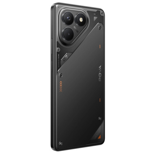 Мобільний телефон Tecno POVA 7 Neo 8/256Gb Geek Black (4894947086793 / 4894947084256)