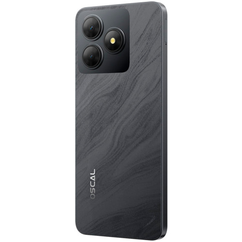 Мобільний телефон Oscal Flat 2 4/128GB Phantom Black