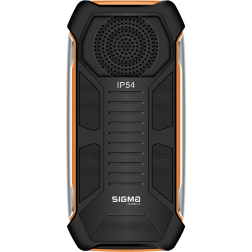 Мобільний телефон Sigma X-style 323 RAIN Black-Orange (4827798885727)