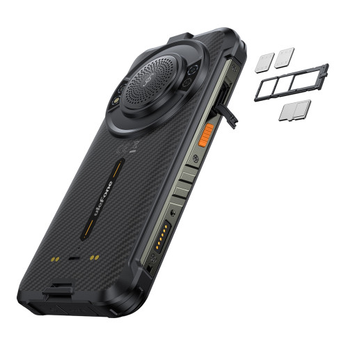 Мобільний телефон Ulefone Rugking 8/128Gb Black (6975326668736)