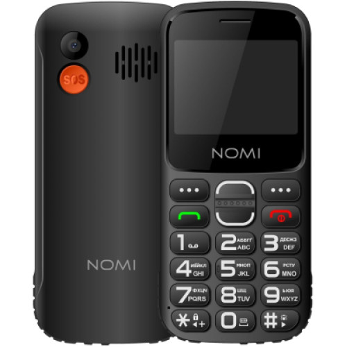 Мобільний телефон Nomi i2320 Black Мобільний телефон Nomi i2320 Black