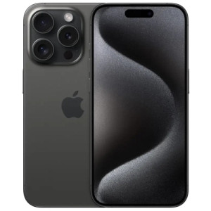 Мобільний телефон Apple iPhone 15 Pro 128Gb Black Titanium (REF A) BREEZY (2AMTUV3)