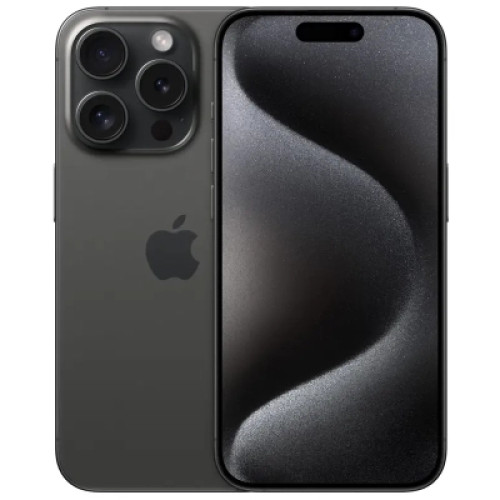 Мобільний телефон Apple iPhone 15 Pro 128Gb Black Titanium (REF A) BREEZY (2AMTUV3)