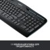 Комплект Logitech MK330 Wireless UA Black (920-003989)