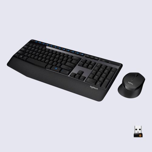 Комплект Logitech MK345 Wireless UA Black (920-006489)