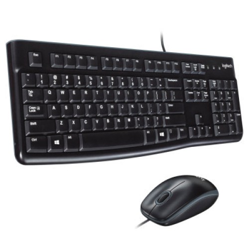 Комплект Logitech MK120 USB UA Black (920-002562)