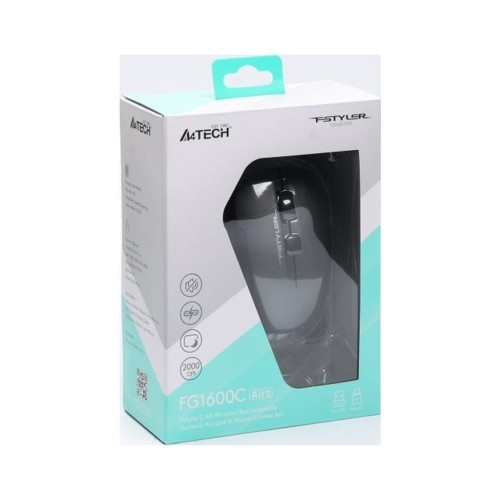 Комплект A4Tech FG1600C Air2 Wireless Grey (4711421998819)