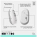 Комплект Logitech POP Icon Combo Bluetooth UA Off-White (920-013141)