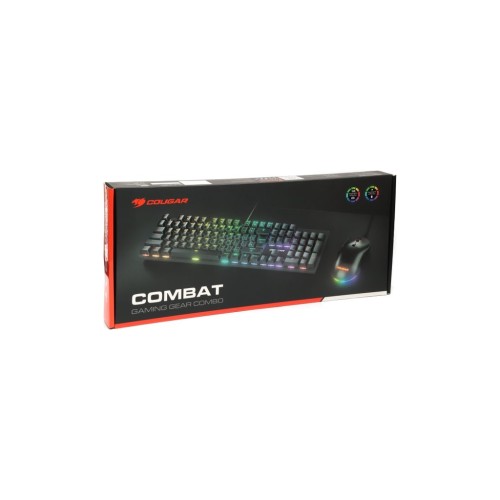 Комплект Cougar Combat Keyboard and Mouse USB Black (Combat)