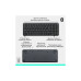 Комплект Logitech MK250 Bluetooth/Wireles UA Graphite (920-013823)