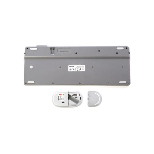Комплект Maxxter KMS-WCM-03G-UA Wireless Gray/White (KMS-WCM-03G-UA)