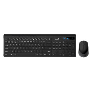 Комплект Genius SlimStar 8230 Wireless/Bluetooth UA Black (31340015424)
