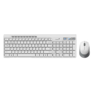 Комплект Genius SlimStar 8230 Wireless/Bluetooth UA White (31340015423)