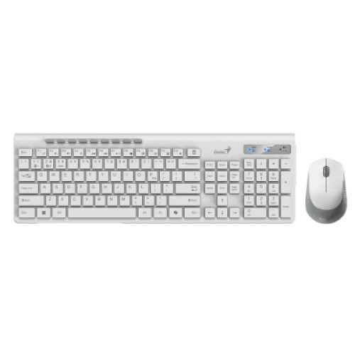 Комплект Genius SlimStar 8230 Wireless/Bluetooth UA White (31340015423)