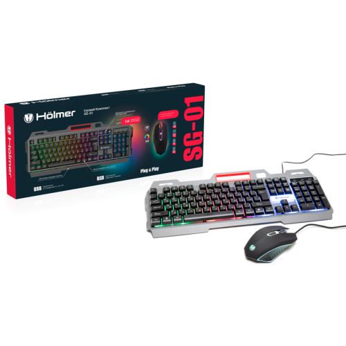 Комплект Hölmer SG-01 USB UA Black (SG-01)