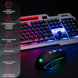 Комплект Hölmer SG-01 USB UA Black (SG-01)