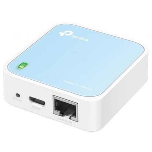 Маршрутизатор TP-Link TL-WR802N N300, 1xFE WAN/LAN, 1xmicro USB nano router (TL-WR802N)