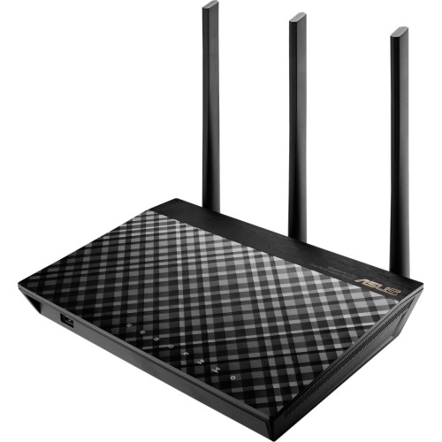 Маршрутизатор ASUS RT-AC1900 4xGE LAN 1xGE WAN 1xUSB3.0 1xUSB2.0 MU-MIMO MESH (RT-AC1900)