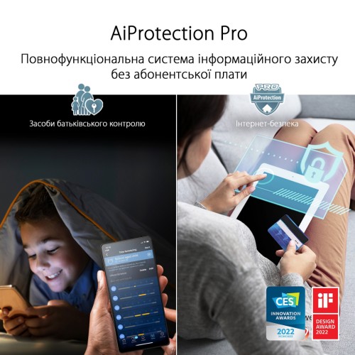 Маршрутизатор ASUS ZenWiFi Pro ET12 1PK (90IG05Z0-MO3A10)