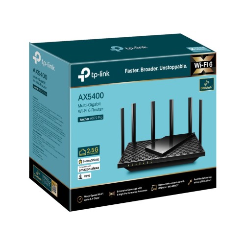 Маршрутизатор TP-Link ARCHER AX72 PRO (ARCHER-AX72-PRO)