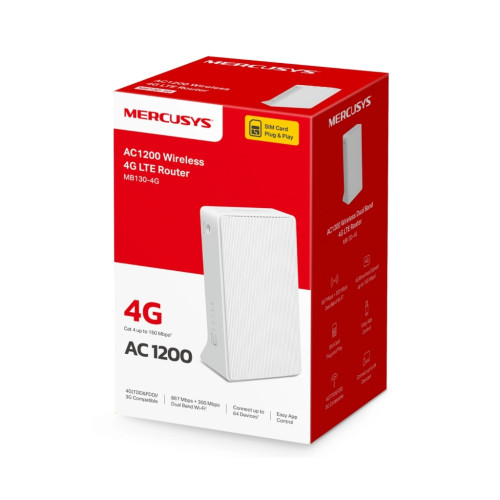Маршрутизатор Mercusys MB130-4G