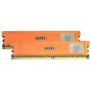 Модуль памяті для компютера DDR2 4GB (2х2GB) 800 MHz Geil (GX24GB6400C4UDC)