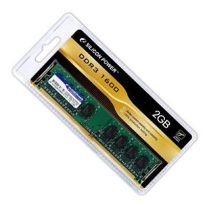 Модуль памяті для компютера DDR3 2GB 1600 MHz Silicon Power (SP002GBLTU160S02)