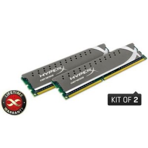 Модуль памяті для компютера DDR3 4GB (2x2GB) 1600 MHz Kingston (KHX1600C9D3X2K2/4GX)