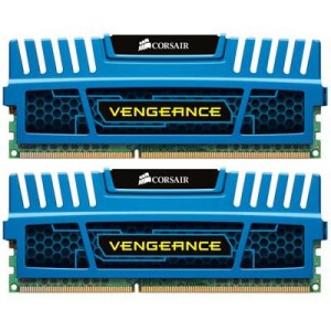 Модуль памяті для компютера DDR3 4GB (2x2GB) 1600 MHz Corsair (CMZ4GX3M2A1600C9)