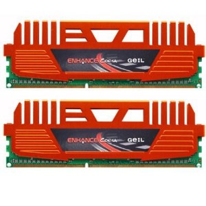 Модуль памяті для компютера DDR3 4GB (2x2GB) 1600 MHz Geil (GEC34GB1600C9DC)