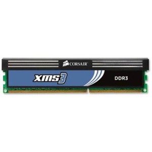 Модуль памяті для компютера DDR3 4GB 1333 MHz Corsair (CMX4GX3M1A1333C9)