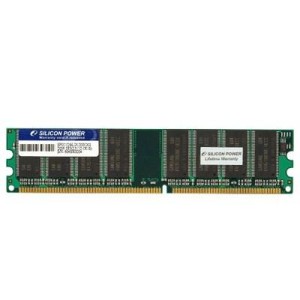 Модуль памяті для компютера DDR SDRAM 1GB 333 MHz Silicon Power (SP001GBLDU333O02)