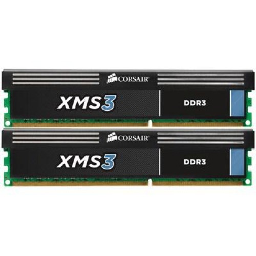 Модуль памяті для компютера DDR3 8GB (2x4GB) 1600 MHz Corsair (CMX8GX3M2A1600C9)