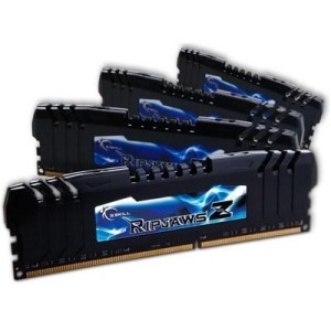 Модуль памяті для компютера DDR3 16GB (4x4GB) 2400 MHz G.Skill (F3-19200CL11Q-16GBZHD)