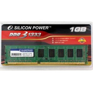 Модуль памяті для компютера DDR3 1GB 1333 MHz Silicon Power (SP001GBLTU133S02)