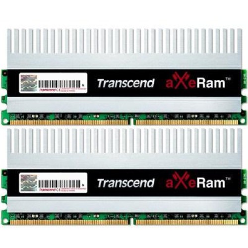 Модуль памяті для компютера DDR3 4GB (2x2GB) 2000 MHz Transcend (TX2000KLU-4GK)