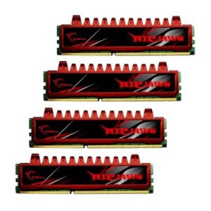 Модуль памяті для компютера DDR3 16GB (4x4GB) 1600 MHz G.Skill (F3-12800CL9Q-16GBRL)