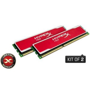 Модуль памяті для компютера DDR3 8GB (2x4GB) 1600 MHz Kingston (KHX1600C9D3B1RK2/8GX)