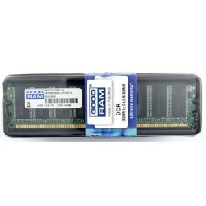 Модуль памяті для компютера DDR SDRAM 512MB 333 MHz Goodram (GR333D64L25/512)