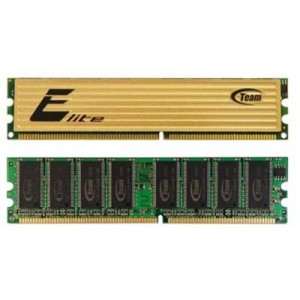 Модуль памяті для компютера DDR SDRAM 1GB 400 MHz Team (TED11G400HC301)