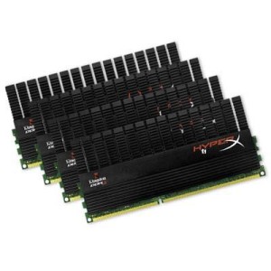 Модуль памяті для компютера DDR3 16GB (4x4GB) 1866 MHz Kingston (KHX18C9T1BK4/16X)